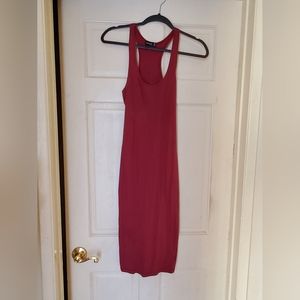Burgundy Dress size small